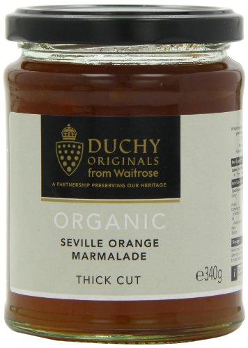 Duchy Originals Organic Seville Orange Marmalade - Thick Cut , 3er Pack (3 x 340 g) von Duchy Originals