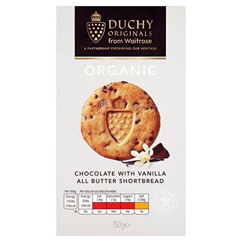 Herzogtum Von Waitrose Chocolate & Vanilla Shortbread 150g von Duchy from Waitrose