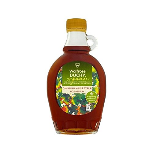 Herzogtum Waitrose Organischen Medium Nr.1 ??Ahornsirup 250Ml - Packung mit 6 von Duchy from Waitrose