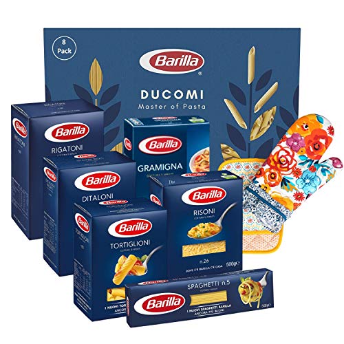 Barilla Bavettine 2 Kg - Grießnudeln mit Hochwertigen Zutaten, um Immer gut zu Sein - Tägliche unwiderstehliche Güte - Packung 2 kg - 4 x 500 g (Bavettine) von Ducomi