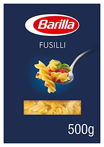 Barilla Fusilli 2 Kg - Grießnudeln mit Hochwertigen Zutaten, um Immer gut zu Sein - Tägliche unwiderstehliche Güte - Packung 2 kg - 4 x 500 g (Fusilli) von Ducomi