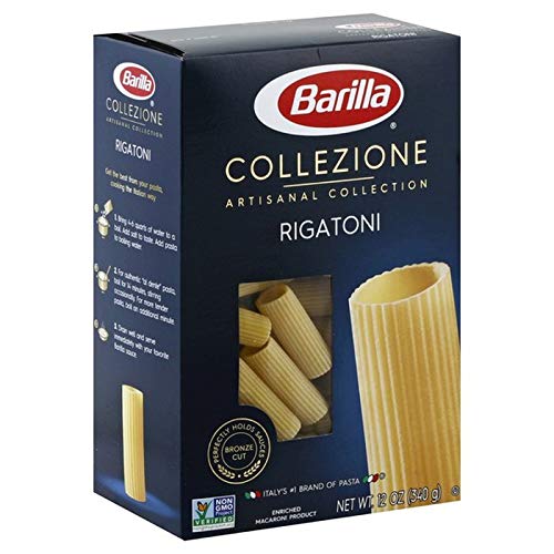 Barilla Rigatoni 2 Kg - Grießnudeln mit Hochwertigen Zutaten, um Immer gut zu Sein - Tägliche unwiderstehliche Güte - Packung 2 kg - 4 x 500 g (Rigatoni) von Ducomi