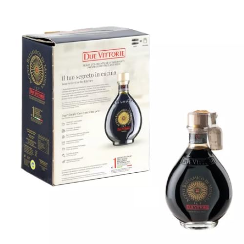 Balsamico Essig aus Modena IGP Due Vittorie Oro Bag in Box 3 lt und Flasche mit Dosierer 250 ml von Due Vittorie