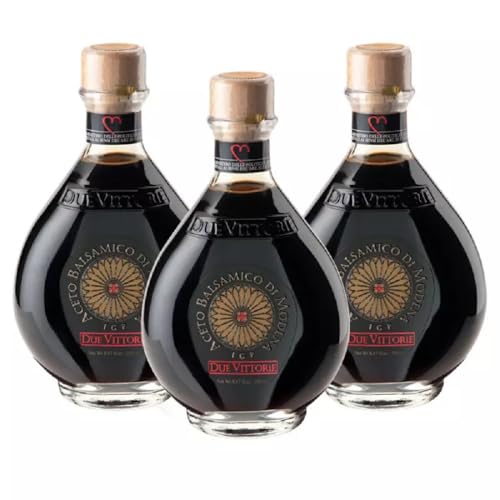 Trio Balsamico Essig aus Modena IGP Due Vittorie Oro 250 ml x 3 von Due Vittorie