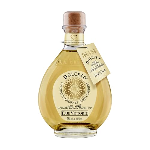 Weißes Dressing Dolceto mit Balsamico Essig aus Modena IGP Due Vittorie 250 ml von Due Vittorie