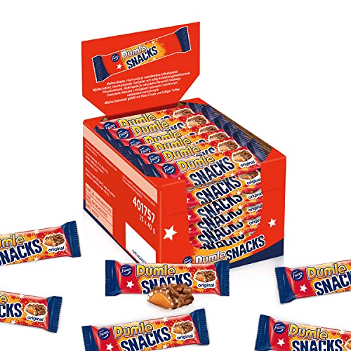Dumle Snacks mit Fazer Schokolade Weihnachten Großpackung - Weiche Toffee Bonbon Schokoriegel - Karamellbonbons mit Schokolade Großpackung Pralinen Einzeln Verpackt - 25 x 40 g Dumle Snacks mit Fazer Schokolade Weihnachten Großpackung - Weiche Toffee Bonbon Schokoriegel - Karamellbonbons mit Schokolade Großpackung Pralinen Einzeln Verpackt - 25 x 40 g von Dumle