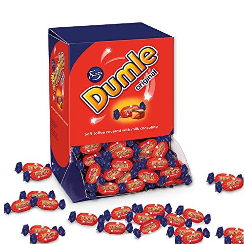 Fazer Dumle Schokolade Pralinen mit Toffee-Füllung, Grosspackung, XXL Box 3kg Fazer Dumle Schokolade Pralinen mit Toffee-Füllung, Grosspackung, XXL Box 3kg von Dumle