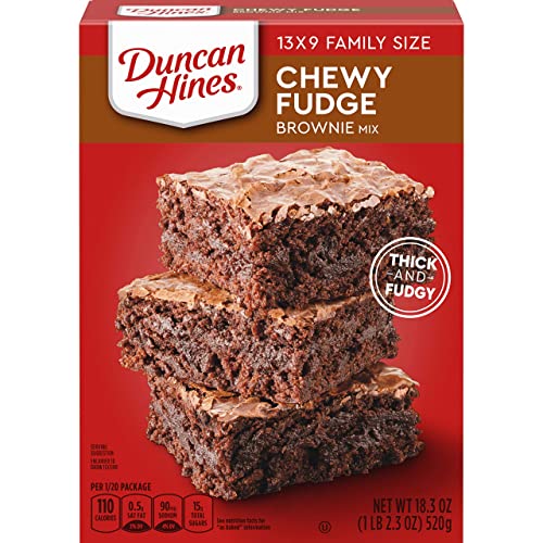Duncan Hines Chewy Fudge Premium Brownie Mix von Duncan Hines