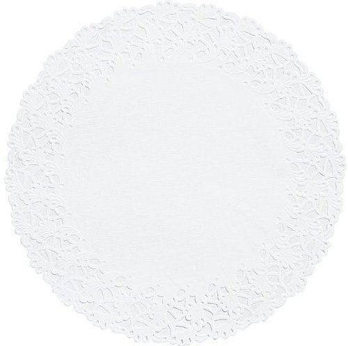 Duni Torten-Spitzen rund weiß, ø 30 cm, 250 Stück von Duni