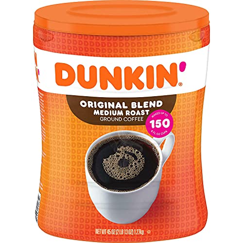 Original Blend Ground Coffee Medium Roast Net Wt (45 Oz), Original Blend, 45 Oz von Dunkin' Donuts