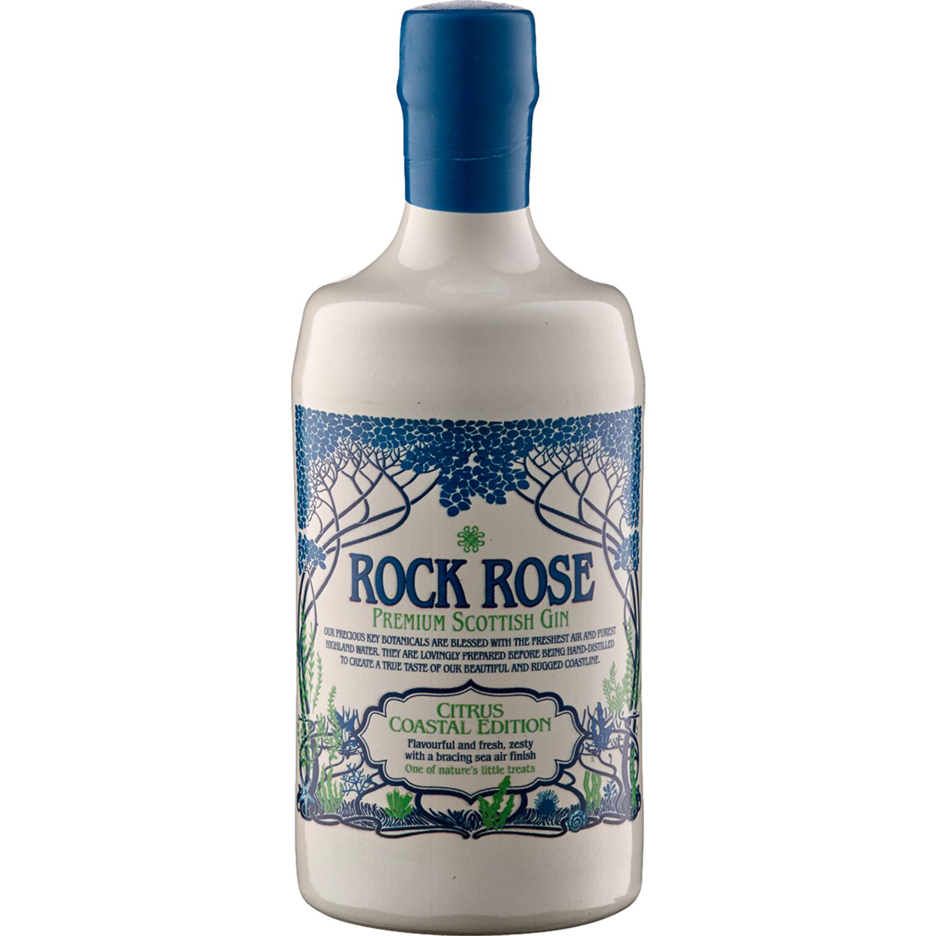 Rock Rose Premium Scottish Gin, Citrus Coastal Edition, 41,5%, 0,7 L, Schottland, Spirituosen Rock Rose Premium Scottish Gin, Citrus Coastal Edition, 41,5%, 0,7 L, Schottland, Spirituosen von Dunnet Bay Distillers Ltd. , GB KW14 8YD Thurso