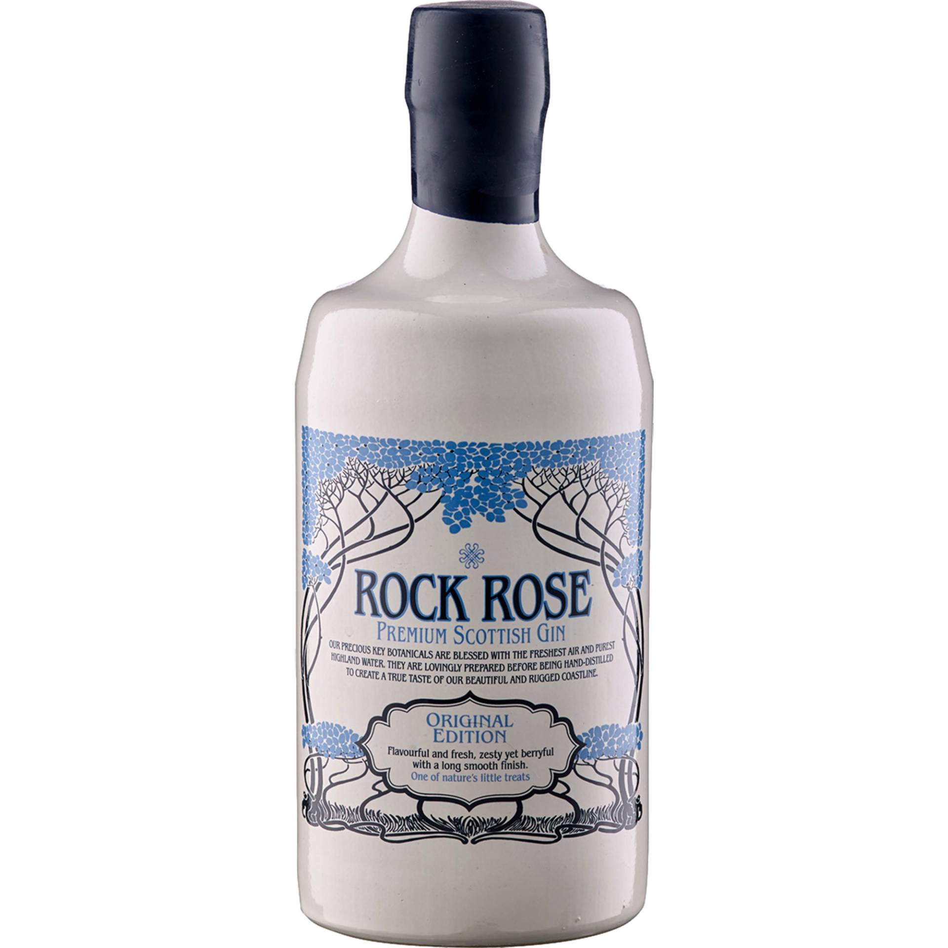 Rock Rose Premium Scottish Gin, Original Edition, 41,5%, 0,7 L, Schottland, Spirituosen von Dunnet Bay Distillers Ltd. ,   GB KW14 8YD Thurso