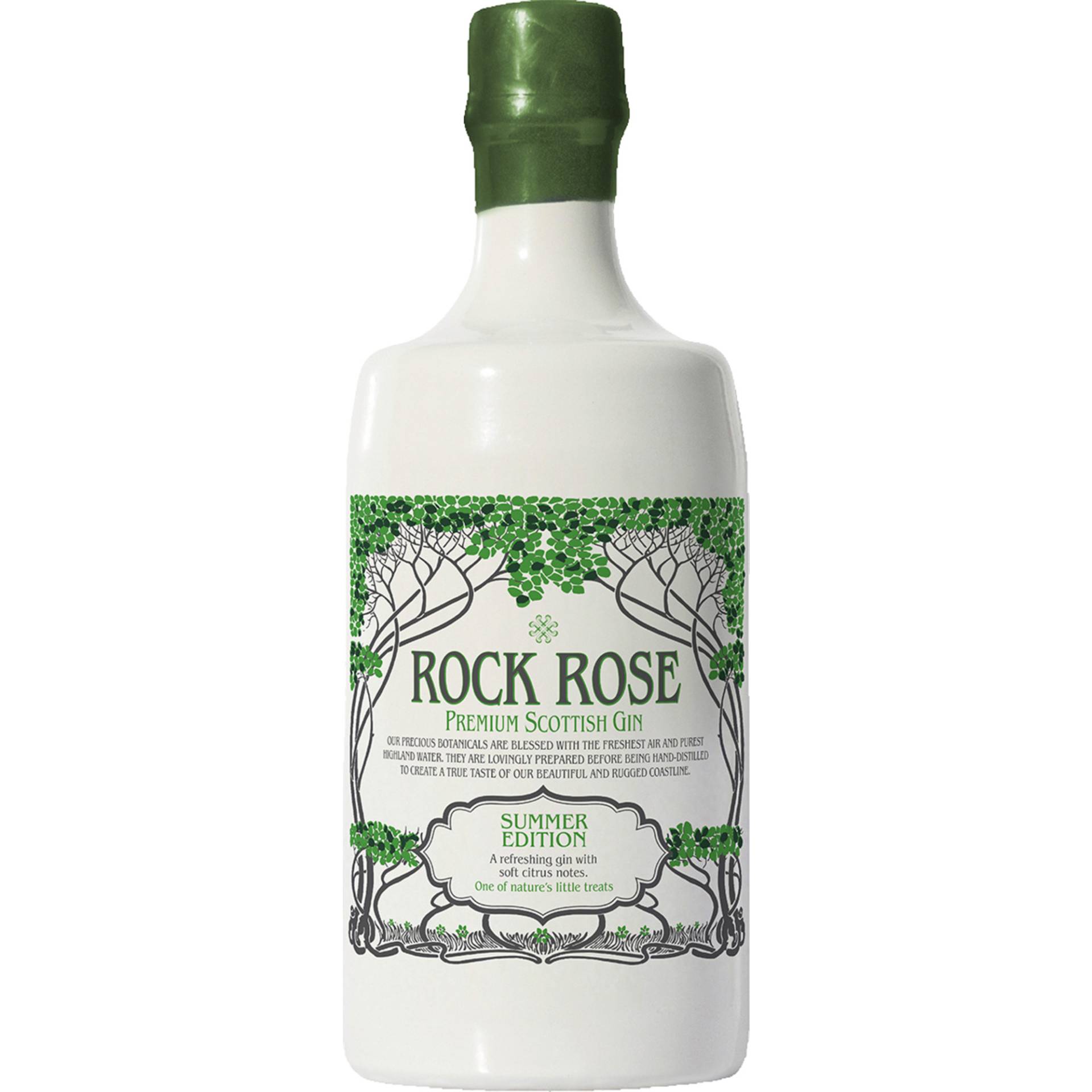Rock Rose Premium Scottish Gin, Summer Edition, 41,5%, 0,7 L, Schottland, Spirituosen von Dunnet Bay Distillers Ltd. ,   GB KW14 8YD Thurso