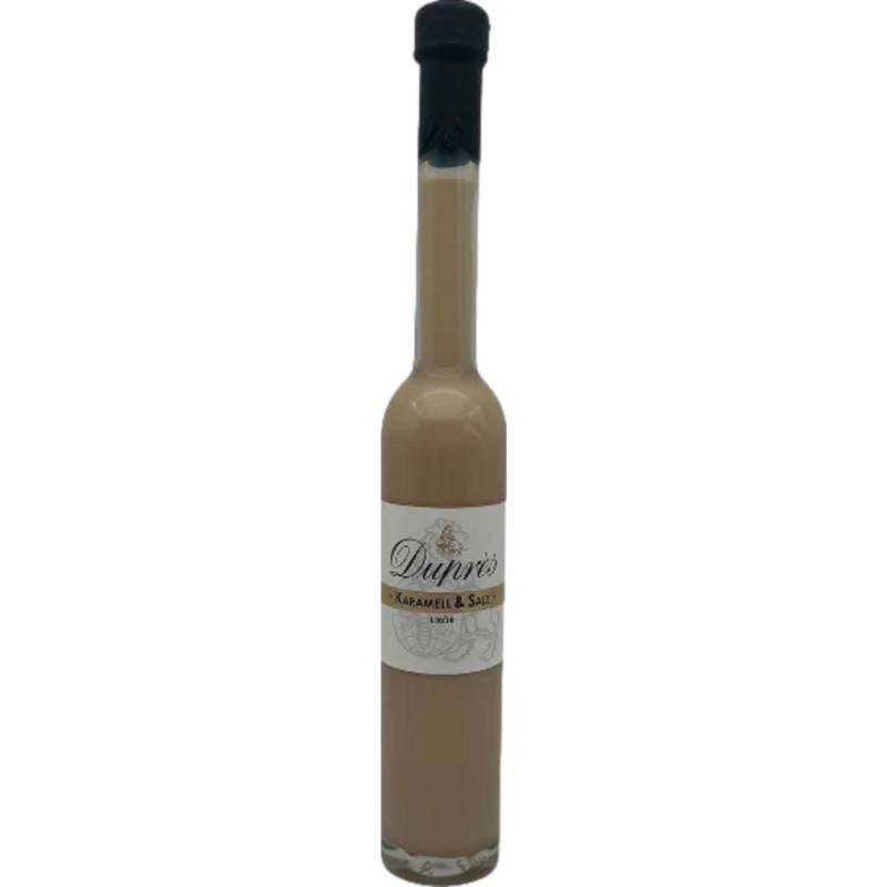 Duprès Karamell & Salz Likör, Deutschland, 0,35 L, 17% Vol., Spirituosen von Duprès KG, Marktstr. 1, 31535 Neustadt