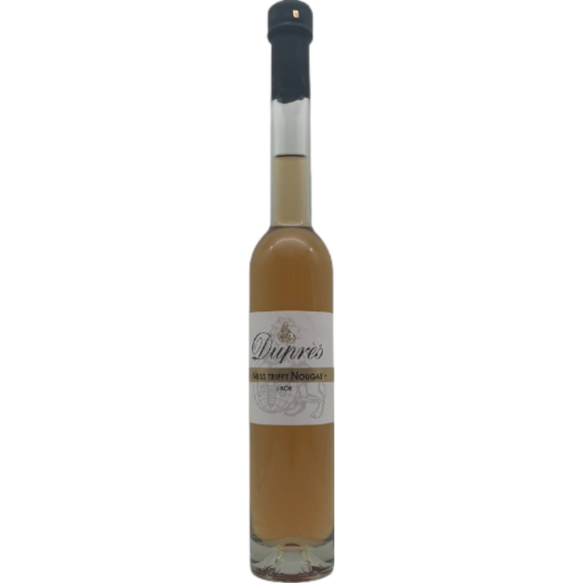 Duprès Nuss trifft Nougat Likör, Deutschland, 0,35 L, 17% Vol., Spirituosen Duprès Nuss trifft Nougat Likör, Deutschland, 0,35 L, 17% Vol., Spirituosen von Duprès KG, Marktstr. 1, 31535 Neustadt