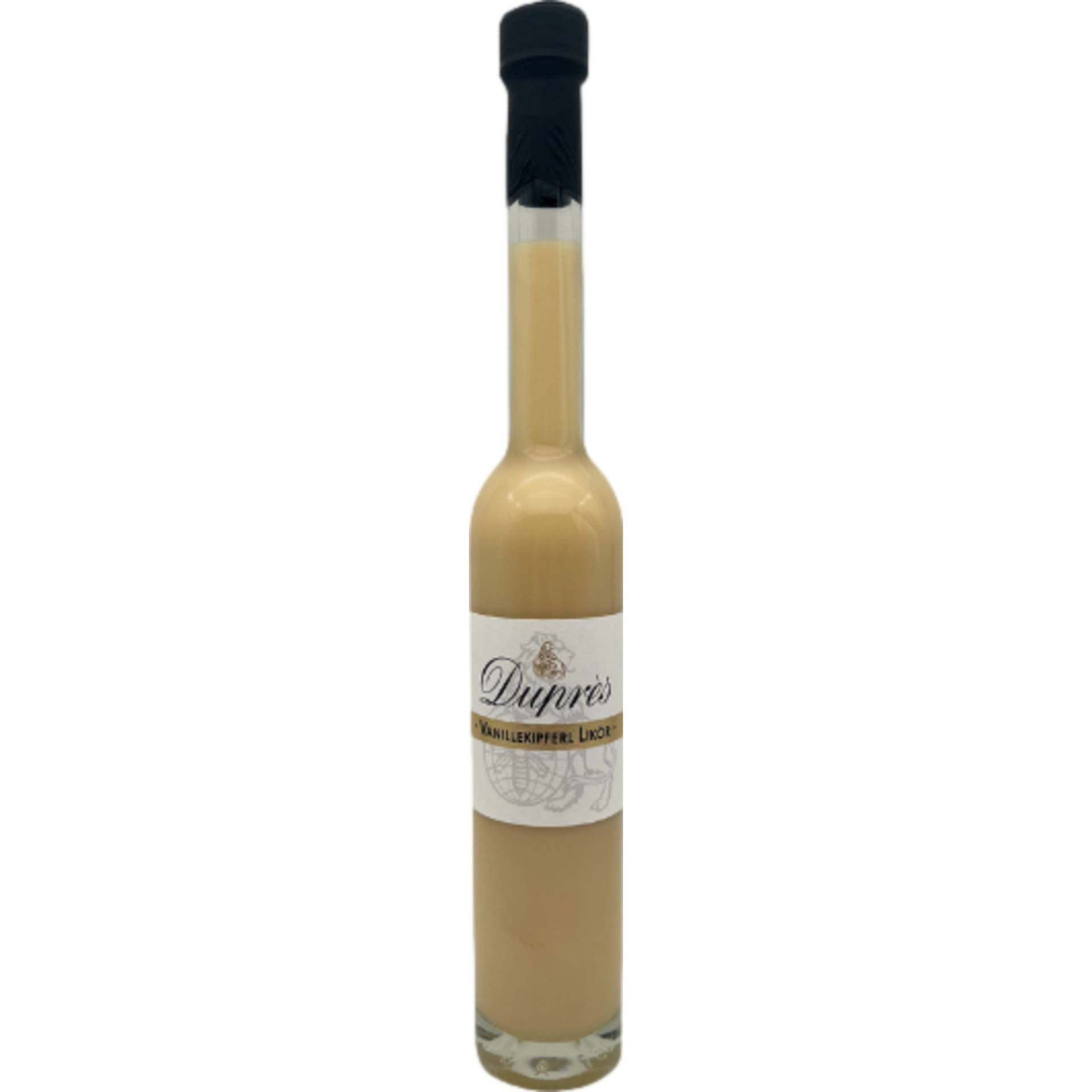 Duprès Vanillekipferl Likör, Deutschland, 0,35 L, 18% Vol., Spirituosen Duprès Vanillekipferl Likör, Deutschland, 0,35 L, 18% Vol., Spirituosen von Duprès KG, Marktstr. 1, 31535 Neustadt