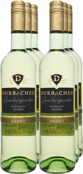 Durbacher Grauer Burgunder Baden Weißwein trocken von Durbacher
