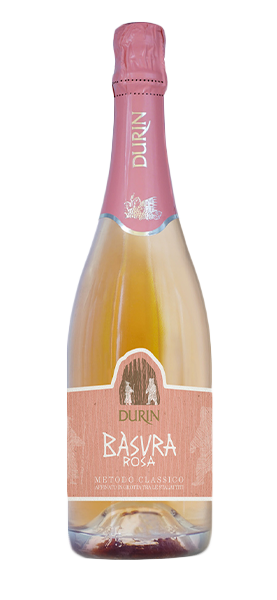 "Bàsura Rosa" Metodo Classico Brut Pas Dosé von Durin