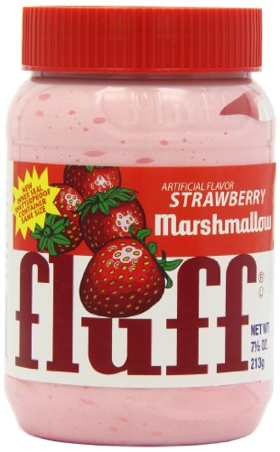 Durkee Mower Marshmallow Fluff Strawberry, 2er Pack (2 x 213 g) von Marshmallow Fluff