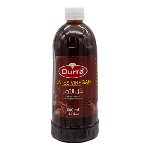 Durra - Dattelessig ideal zur Verfeinerung von Salaten, Dips und Soßen - Dattel Essig in 500 ml Glasflasche Durra - Dattelessig ideal zur Verfeinerung von Salaten, Dips und Soßen - Dattel Essig in 500 ml Glasflasche von Durra