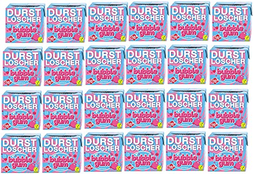24 Packungen a 500ml Durstlöscher Bubble Gum Geschmack mit Strohhalm von Durstlöscher