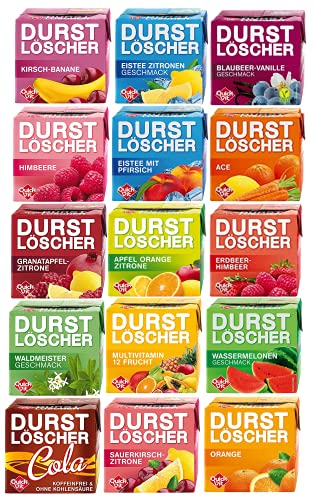 Durstlöscher | Das Original | alle 15 Geschmacksrichtungen | 15 x 500ml von Durstlöscher