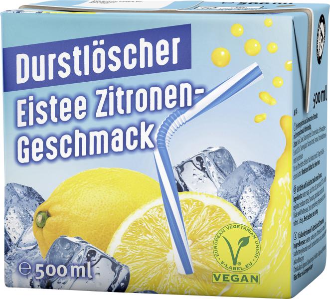 Durstlöscher Eistee Zitrone von Durstlöscher