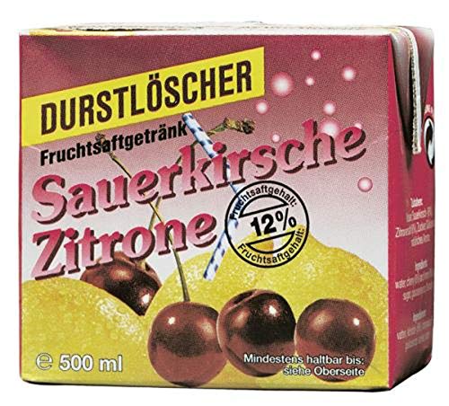 Durstlöscher Kirsch-Zitrone Fruchtsaftgetränk 500ml von Durstlöscher