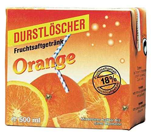Durstlöscher Orange Fruchtsaftgetränk 500ml 24er Pack von Durstlöscher