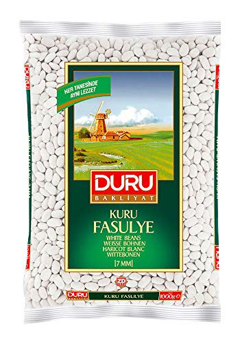 DURU Bakliyat ~ Weiße Bohne 7 mm ~ Kuru Fasulye 7 mm 1000g von Duru