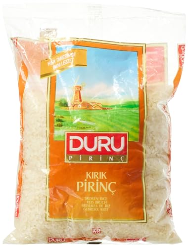 Duru Gebrochener Reis, 35.2oz (1000g), 100% natürlich und zertifiziert, Nicht gentechnisch verändert, Ideal für vegane Rezepte, Glutenfrei. von Duru