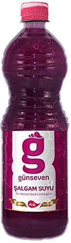 Duru Günseven Şalgam Fermented Würziger Rübensaft, Rübe, Saft, 200 ml, Flasche, 1 Stück von Duru