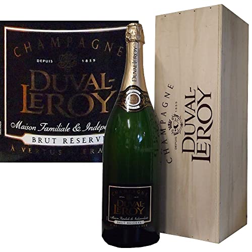 Duval-Leroy Champagner Jeroboam 3 L Holzkiste von Duval-Leroy Champagner