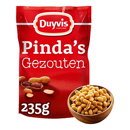 Duyvis Erdnüsse gesalzen - 10 Beutel x 235 Gramm von DUYVIS