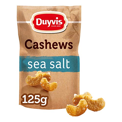 Duyvis Reines natürliches Cashew-Meersalz - 10 Beutel x 125 Gramm von DUYVIS
