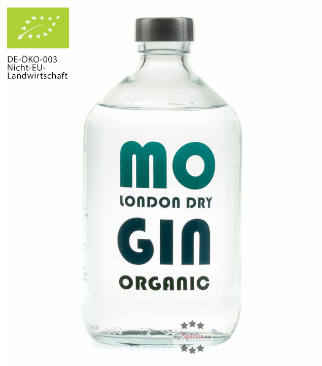 Mo Gin – London Dry Gin Bio (45 % vol., 0,5 Liter) von Dwersteg Destillerie