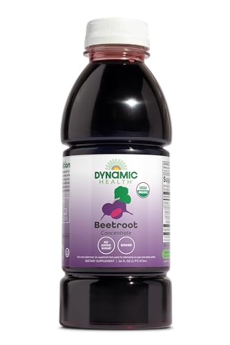 Dynamic Health - Zugelassener organischer Rote-Bete-Wurzeln Saft - 16 Unze. Dynamic Health - Zugelassener organischer Rote-Bete-Wurzeln Saft - 16 Unze. von Dynamic Health