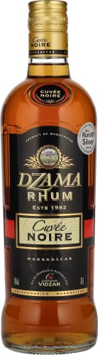 Dzama Rhum I Cuvée Noir I 700 ml Flasche I 40% Volume I Goldener Rum aus Madagaskar von ebaney