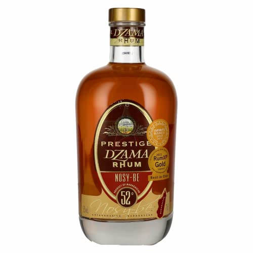 Dzama Nosy-Be Ambre Prestige Rhum 52,00% 0,70 lt. Dzama Nosy-Be Ambre Prestige Rhum 52,00% 0,70 lt. von Dzama