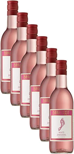 Barefoot White Zinfandel Kleinflasche Lieblich (12 x 0.187l) von e & j gallo winery