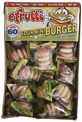 E.Frutti Sour Mini Burgers 1 pack 60 units von E. Frutti