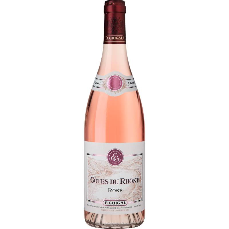 Guigal Côtes du Rhône Rosé, Côtes du Rhône AOP, Rhône, 2021, Roséwein von E. Guigal, Château d'Ampuis, 69420 Ampuis, France