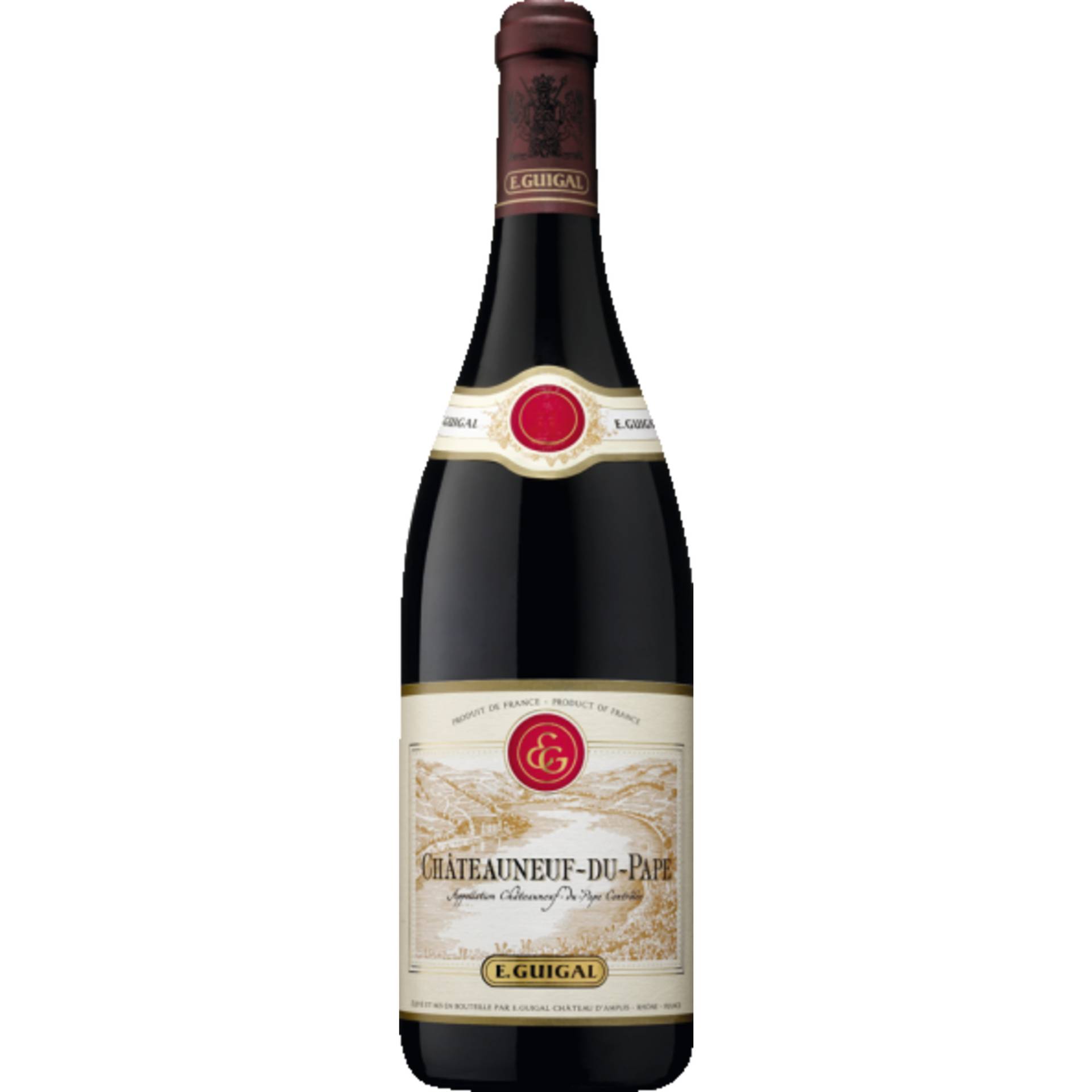 Guigal Châteauneuf-du-Pape, Châteauneuf-du-Pape AOP, Rhône, 2020, Rotwein Guigal Châteauneuf-du-Pape, Châteauneuf-du-Pape AOP, Rhône, 2020, Rotwein von E. Guigal, Château d'Ampuis, Rhône, France