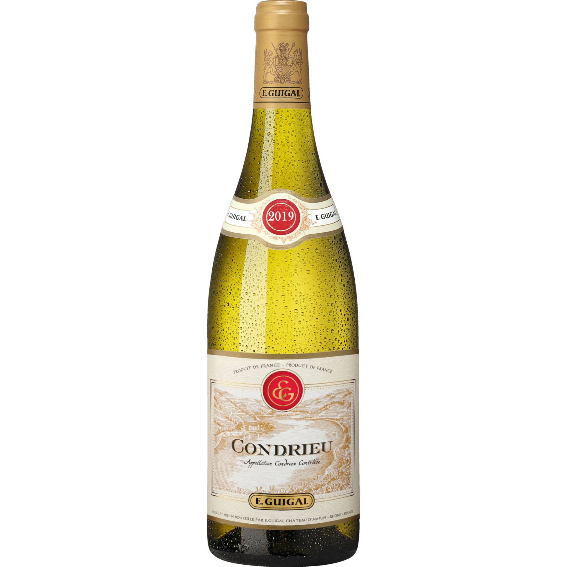 Guigal Condrieu, Condrieu AOP, Rhône, 2020, Weißwein von E. Guigal, Château d'Ampuis, Rhône, France