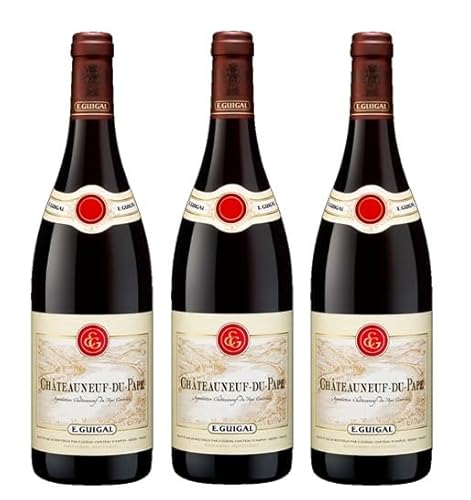 3x 0,75l - 2018er - E. Guigal - Château d'Ampuis - Châteauneuf-du-Pape A.O.P. - Rhône - Frankreich - Rotwein trocken 3x 0,75l - 2018er - E. Guigal - Château d'Ampuis - Châteauneuf-du-Pape A.O.P. - Rhône - Frankreich - Rotwein trocken von E. Guigal - Château d'Ampuis