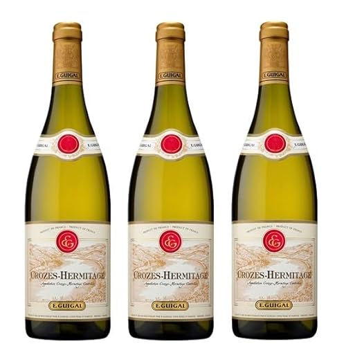 3x 0,75l - 2023er - E. Guigal - Château d'Ampuis - Crozes-Hermitage Blanc A.O.P. - Rhône - Frankreich - Weißwein trocken 3x 0,75l - 2023er - E. Guigal - Château d'Ampuis - Crozes-Hermitage Blanc A.O.P. - Rhône - Frankreich - Weißwein trocken von E. Guigal - Château d'Ampuis