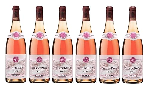6x 0,75l - 2022er - E. Guigal - Château d'Ampuis - Côtes-du-Rhône Rosé A.O.P. - Frankreich - Rosé-Wein trocken 6x 0,75l - 2022er - E. Guigal - Château d'Ampuis - Côtes-du-Rhône Rosé A.O.P. - Frankreich - Rosé-Wein trocken von E. Guigal - Château d'Ampuis