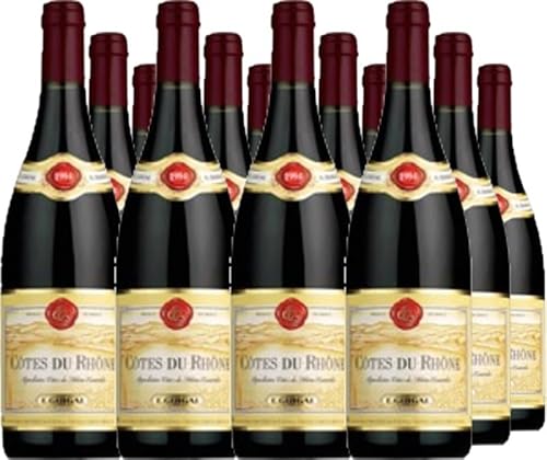 E. Guigal 12er Vorteilspaket Côtes du Rhône rouge Cotes du Rhone AOC 2020 (12 x 0.75 l) von E. Guigal