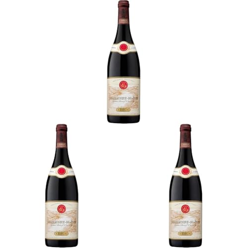 E. Guigal Châteauneuf-du-Pape Wein trocken (1 x 0.75 l) (Packung mit 3) von E. Guigal