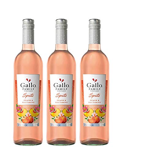 Gallo Spritz Pfirsich und Nektarine rosé (3 x 0.75 l) von E.&J. Gallo Winery Europe